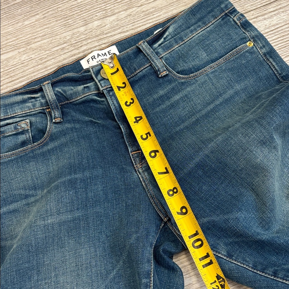 Frame Denim Le Garcon Berkley Square Blue Jeans size 27 - Picture 10 of 12
